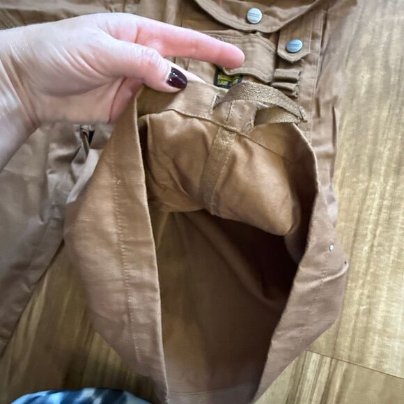 GALAXY BY HARVIC Men's Distressed Vintage Belted Cargo Shorts Size 48 NWOT - Picture 4 of 6